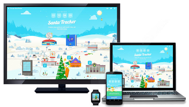 Santa Tracker de Google