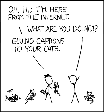 Générateur de Meme: Peut-être le plus de plaisir que vous aurez sur vos chats iPad xkcd