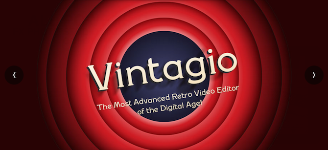 application vidéo vintagio