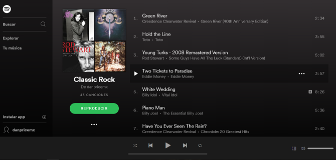 Tout va mal avec le nouveau Spotify Web Player Playlists Spotify Web Player 670x320