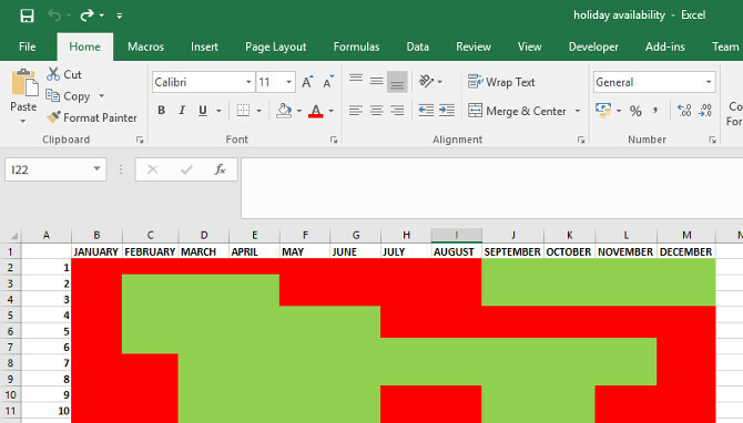 feuille de calcul liée Excel