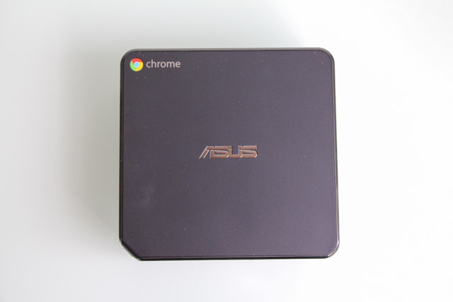 Chromebox - haut