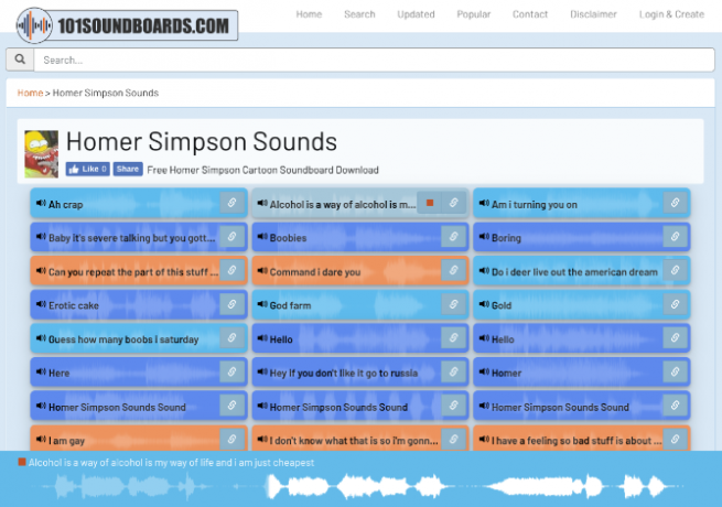 101 Soundboards a plusieurs tables d'harmonie prêtes à l'emploi