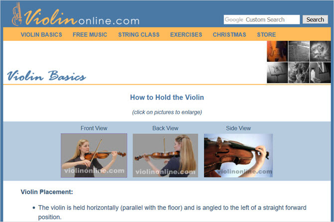 apprendre à jouer du violon