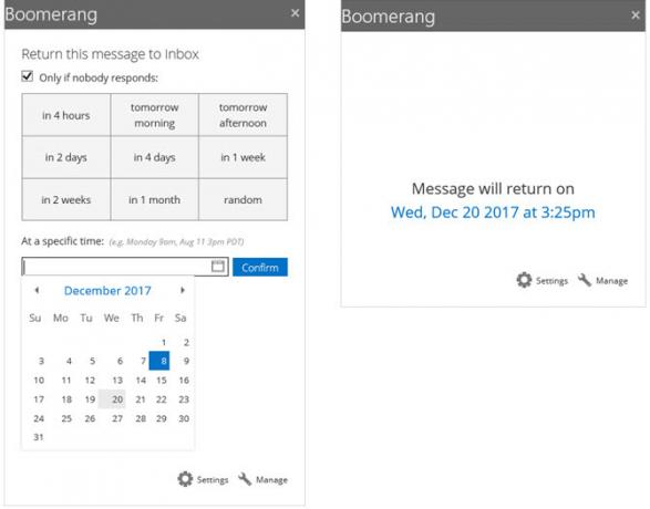 Complément Boomerang Outlook pour les rappels