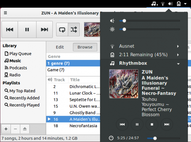 Rendez votre expérience musicale Linux transparente avec ces outils GNOME Media Player