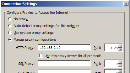 comment configurer un serveur proxy dans ubuntu linux