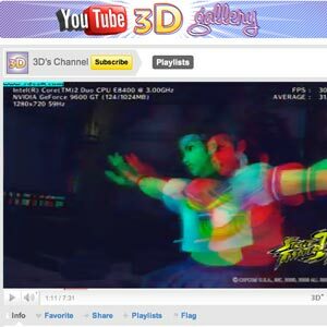 contenu youtube 3d