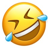 émoticône emoji rofl