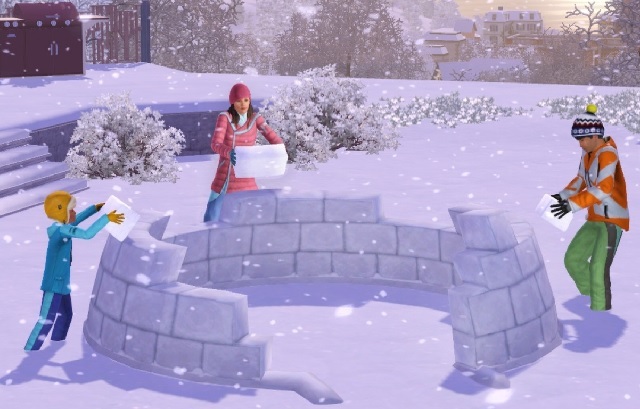 Comment rendre les Sims plus intéressants avec du contenu personnalisé Sims 3 Snow