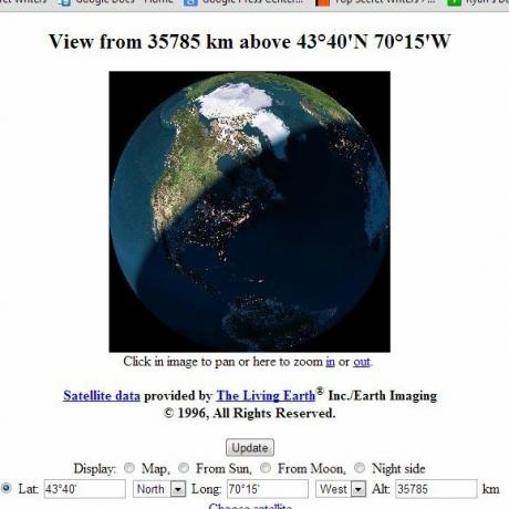 Trouver les coordonnées de latitude et de longitude et les moyens de les utiliser en ligne longlat9