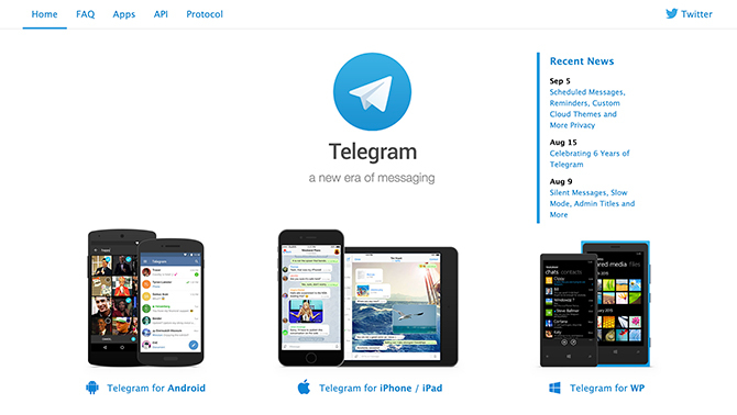 Utilisez Telegram pour parler à vos amis en voyage