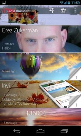 Fatigué des applications IM ennuyeuses? Invi est une application magnifique et riche en fonctionnalités que vous devez essayer [Android 2.3+] invi 13