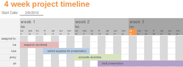 ExcelPMProjectTimeline1