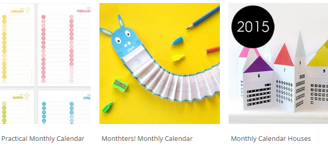 Modèles de calendrier MrPrintables