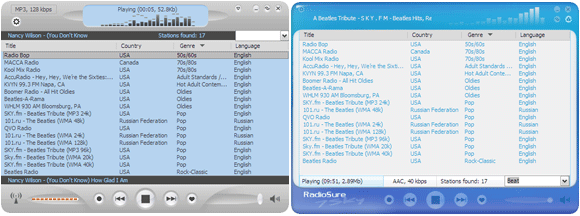 Connectez-vous aux stations de radio sur Internet depuis n'importe quel ordinateur avec RadioSure RadioSure07