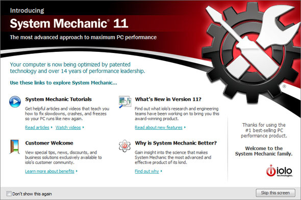 System Mechanic 11: Optimisez votre PC et augmentez instantanément les performances [Giveaway] sm