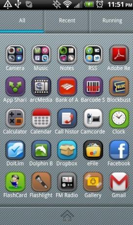 thème iphone pour android