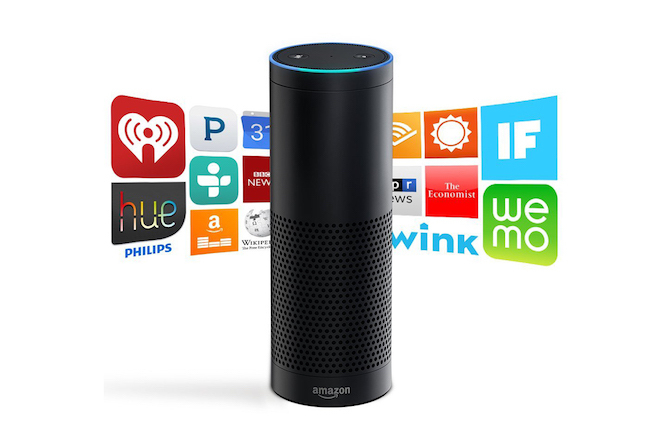 Image promotionnelle Amazon Echo