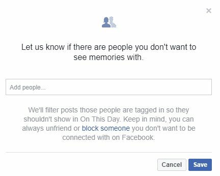 Comment empêcher les souvenirs Facebook d'apparaître dans vos notifications Personnes e1504012872781