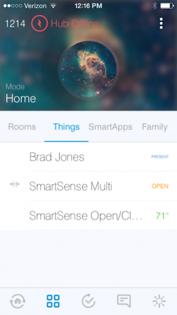 Nouvelle application SmartThings