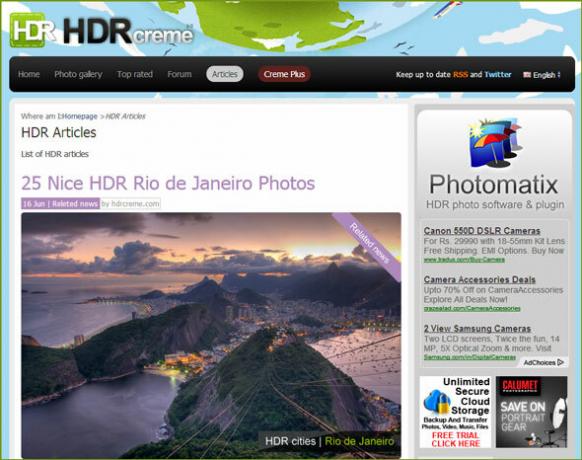 apprendre la photographie hdr