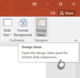 Idées de conception dans PowerPoint