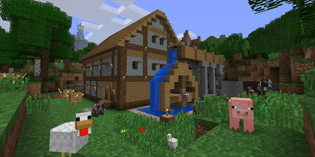 jeux pour enfants minecraft