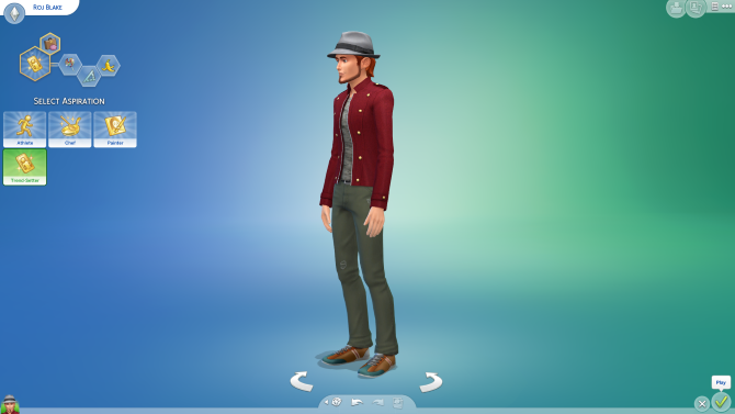 L'outil Créer un Sim dans Les Sims 4