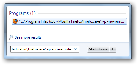 conseils de profil firefox