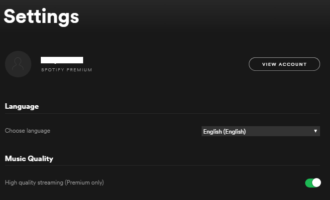 Spotify qualité