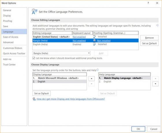 Pourquoi je n'arrive pas à changer la langue de openoffice en français