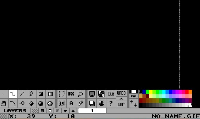 Développeurs de jeux rétro GrafX2 Pixel Art Tool