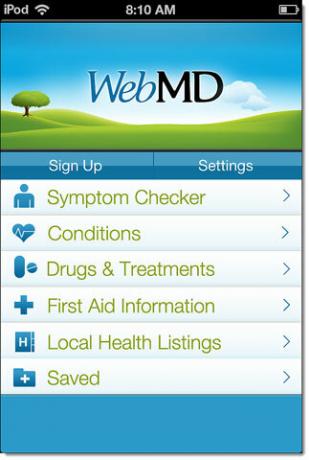 application webmd