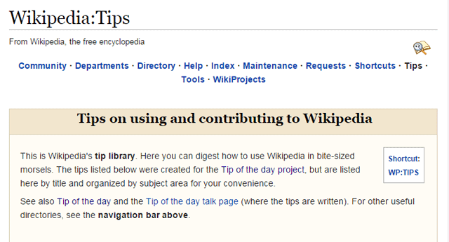 Bibliothèque de conseils Wikipédia