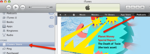 comment gérer les podcasts dans iTunes