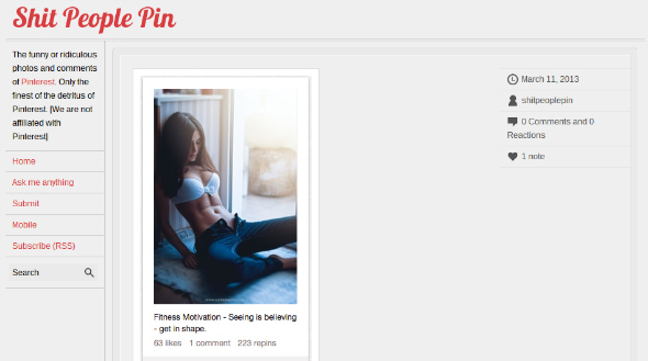 pourquoi pinterest est stupide