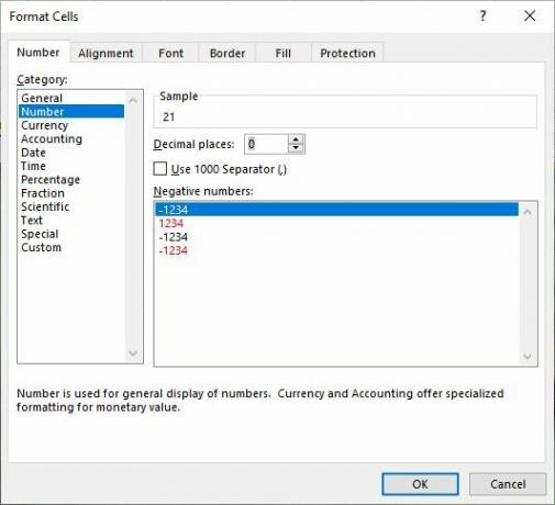 Formatez les nombres et le texte dans Excel via le menu Formater les cellules.