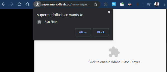 Chrome Autoriser l'exécution de Flash
