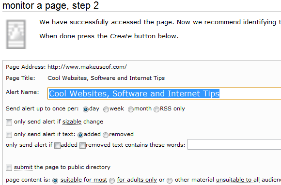 ChangeDetection: Obtenir les alertes par e-mail de mise à jour du site Web