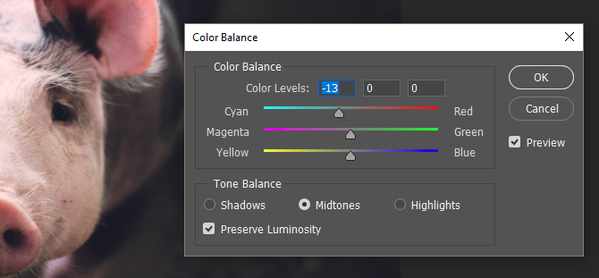 qualité du film photo balance des couleurs