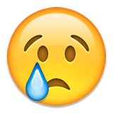 pleurer larme emoji émoticône