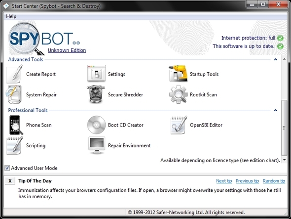 Spybot - Search & Destroy: la voie simple mais efficace pour nettoyer votre PC des logiciels malveillants