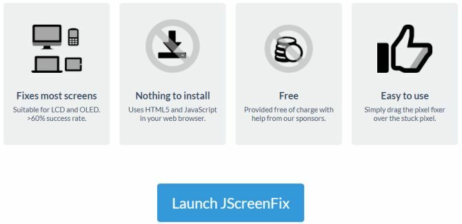 Fonctionnalités de JScreenFix