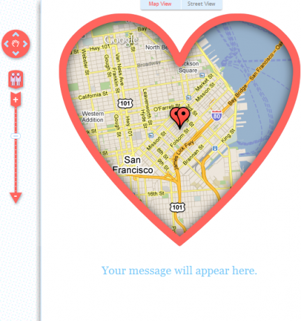 MapYourValentine: Rappelez aux proches de cet endroit spécial valen