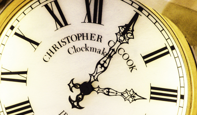 Christopher C. Horloge de cuisinier