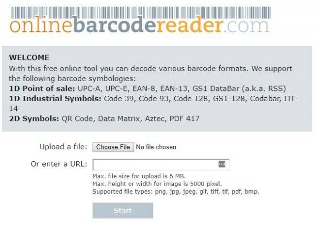 Le décodeur de codes-barres en ligne gratuit peut lire tous les formats de codes-barres courants