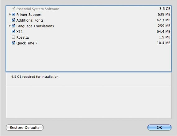 Comment passer à Snow Leopard et ce que vous devez savoir [Mac] SL installation 4