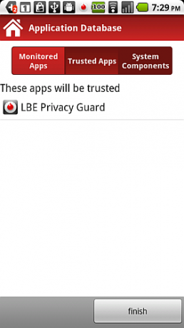 applications de confidentialité Android