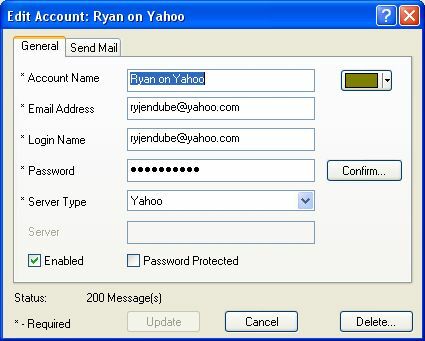 Vérifiez tous les e-mails et recevez des alertes par e-mail avec POP Peeper (Windows) Yahoo